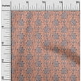 thumbnail image 1 of oneOone Voile en Coton Biologique Tissu à Imprimé Feuilles en Blocs BTY 42 Pouces de Large, 1 of 4