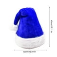 thumbnail image 3 of Christmas Thickened Hat, Soft Fluffy Santa Hat, Kids Adults Xmas Party Costume, Holiday Winter Hat, Christmas Decoration Accessory, Festive Santa Hat for Celebration Christmas Decorations, 3 of 5
