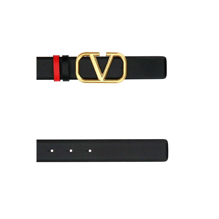 4cm v logo reversible leather belt - Valentino Garavani - Women |  Luisaviaroma