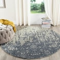 thumbnail image 2 of SAFAVIEH Restoration Vintage Dalton Floral Wool Runner Rug, Ivory/Blue, 2'3" x 8', 2 of 10
