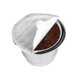 thumbnail image 5 of Ounissouiy Cápsulas de café recargables, cápsulas reutilizables de acero inoxidable compatibles con máquinas (1 taza de cápsulas Organizadores de utensilios de cocina Blanco, 5 of 6