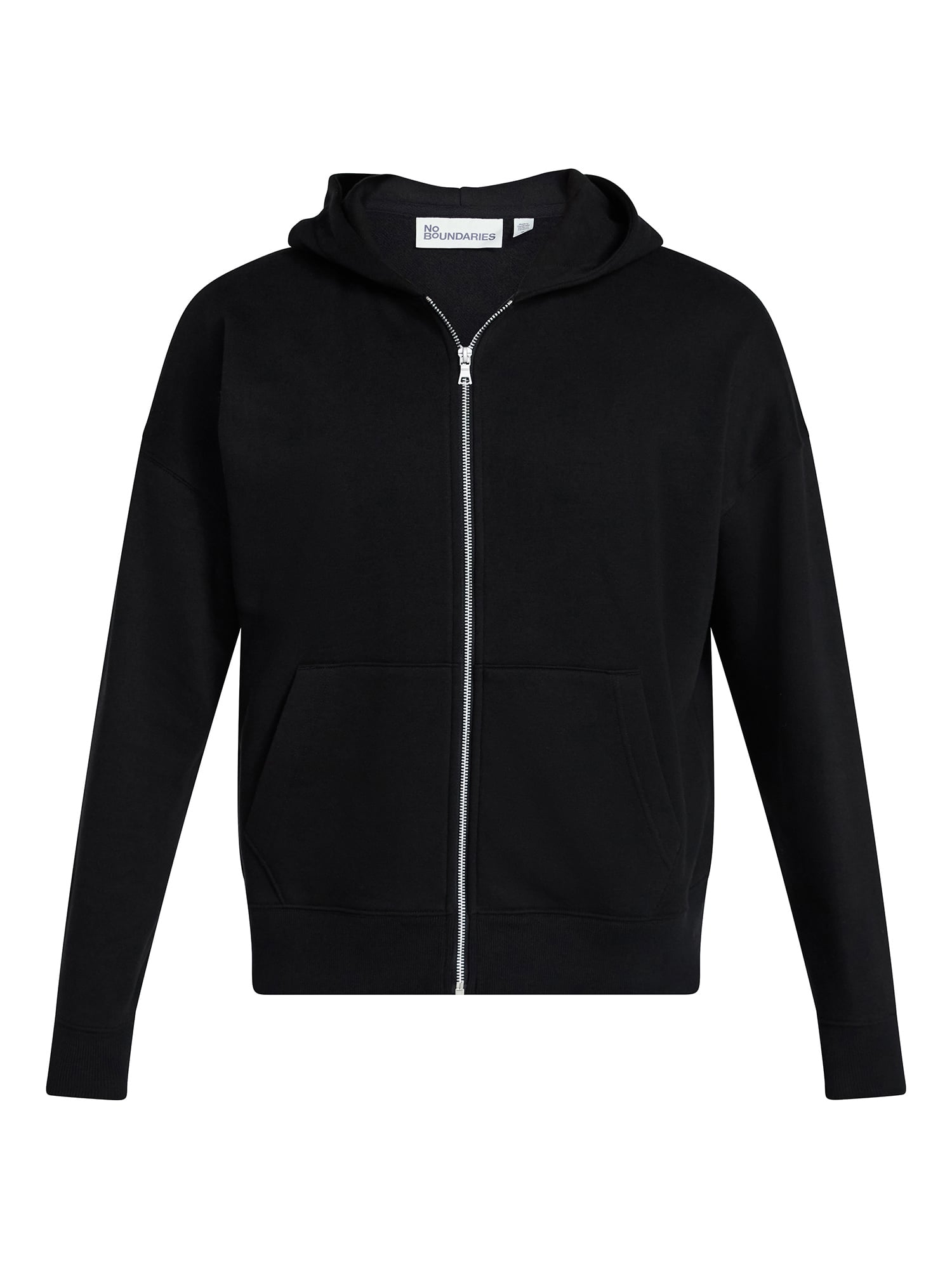 No Boundaries Men's Soft Fleece Zip-Up Hoodie photo 6