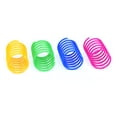 thumbnail image 2 of 4 Uds Juguetes Interactivos para Gatos Likrtyny Resortes en Espiral de Plástico Color Aleatorio, 2 of 8