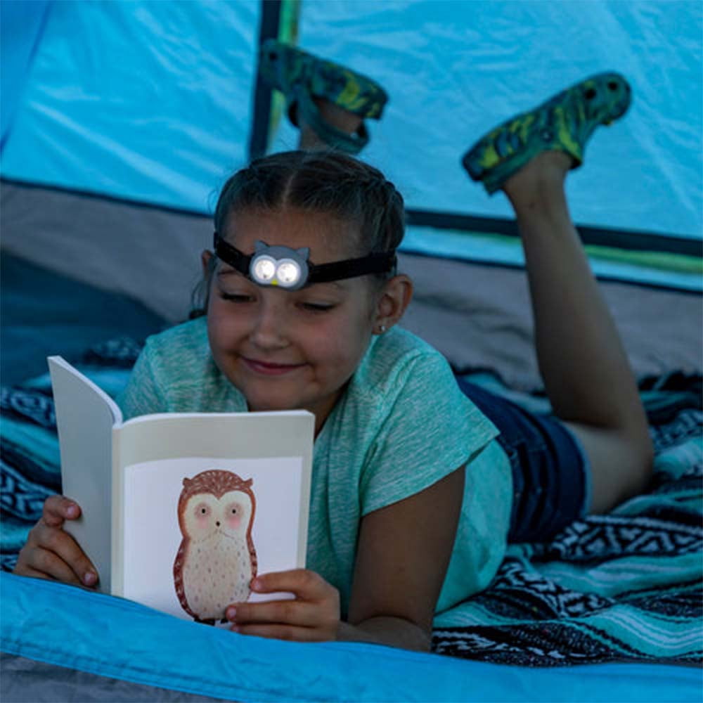 FANT.LUX Owl Themed Headlamp and Lantern Combo for Camping Outdoor Equipment Battery Powered Lightweight Tent Lamp