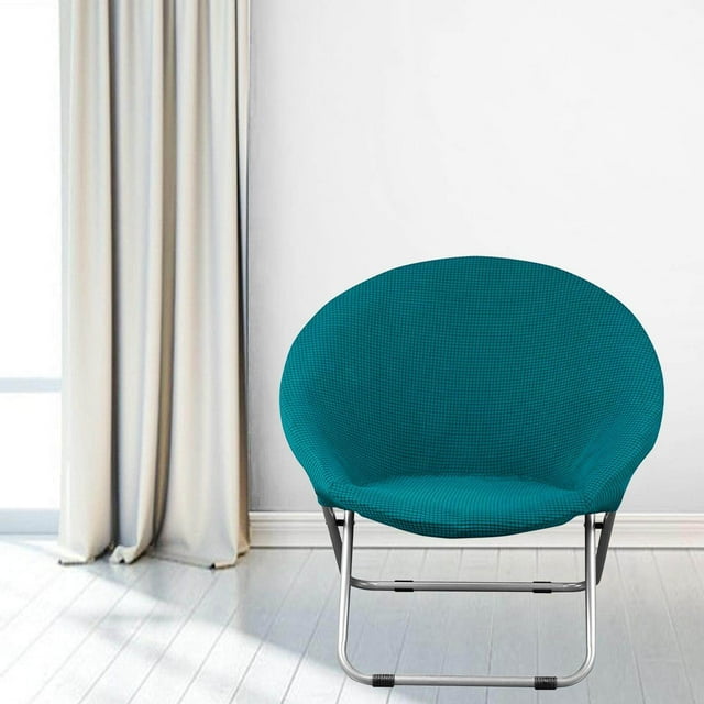 Easy To Chair For Folding Fits Slipcover For Easy Jacquard Moon Circle And Slipcover Easy To Clean In Various Colors Chair Fits black blue