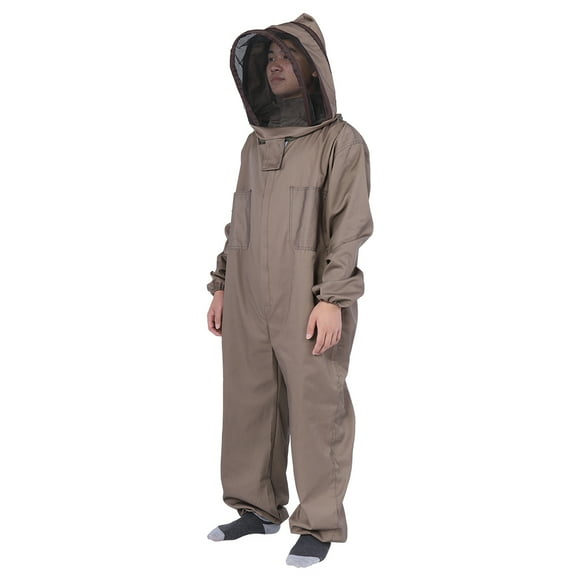 Protective Beekeeping Suit, Cotton Beekeeping Suit,  Smooth Zipper Easy To Transport Photograph For Role Play