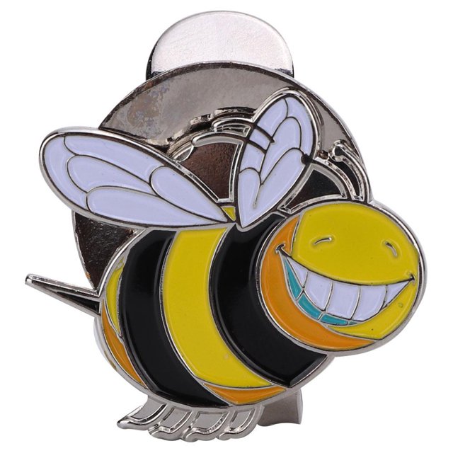 Herwey Metal Magnetic Golf Cap Hat Visor Clip Ball Marker Accessory Multiple Patterns,Golf Cap Clip