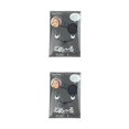 thumbnail image 3 of Almohadilla Bangs Qarigey 2piezas Negro para cuidado de flecos, 3 of 6