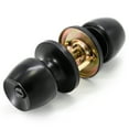thumbnail image 5 of Villar Home Designs Door Knob Versa Black Privacy 4 Pack, 5 of 8