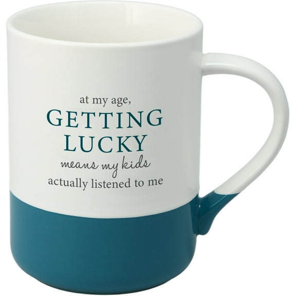 Pavilion Gift Company - Getting Lucky - 18 oz Mug