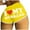 Yellow, variant on FNFYFH I Love My Husband Dolphin Shorts for Women 2025 Summer 3 Inch Breathable Elastic Waist Athletic Shorts Comfy Buttery Soft Athletic ButtomsS,M,L,XL,XXL