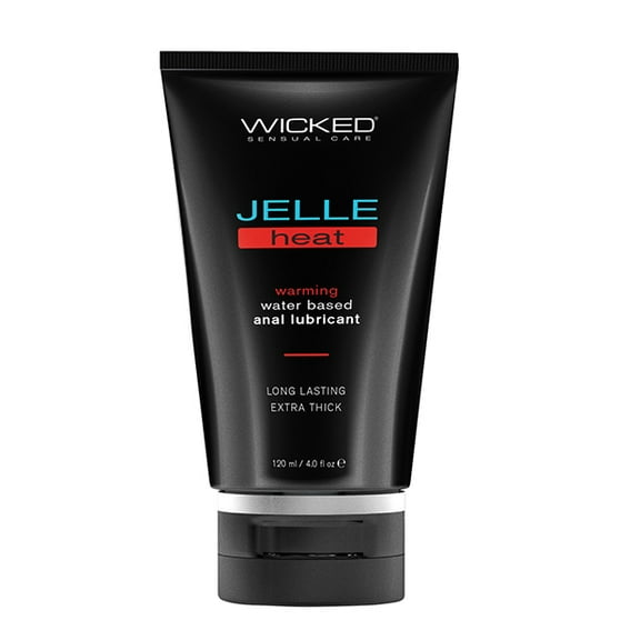 Wicked Sensual Care Jelle Warming Water Based Anal Gel Lubricant - 4 oz