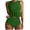 Green, variant on Taqqpue Tankini Swimsuits for Women High Waisted Bikini Sets Plus Size Two Piece Bathing Suits Tummy Control Swimwear