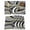 Sage Green, variant on Grey Geometric Placemats Set of 12, Modern Abstract Black White Red Striped Placemats for Dining Table, Place Mats for Kitchen Tabletop, Waterproof Wipeable Dining Table Mats Set