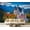 Color 1, variant on Wall Mural Peel and Stick Majestic European Castle by Reflective Lake Swans Greenery Self-Adhesive Wallpaper Removable Wall Decal Wall Sticker Home Decor for Living Room Bedroom 69"x96"