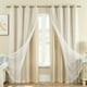 thumbnail image 2 of Cortinas Blackout XiDi Beige con Diseño de Estrellas en Capa Transparente, 2 of 9
