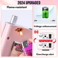 thumbnail image 2 of Taladro de uñas Makartt Malory Pink 3000 RPM recargable con brocas, 2 of 9