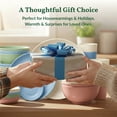 thumbnail image 4 of Homienly Dinnerwave Set 40-Piece Service for 8 Unbreakable Kitchen Plates and Bowls Sets - Dinner Plates, Dessert Plates, Soup Bowls, Cup Set, Soy Sauce Dish Microwave & Dishwasher Safe (Light Multi), 4 of 10
