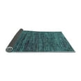 thumbnail image 2 of Ahgly Company Indoor Round Oriental Light Blue Modern Area Rugs, 8' Round, 2 of 4
