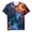 a-C8717, variant on FINALGANG Boys Girls Galaxy Print TShirts Kids CrewNeck Short Sleeve Lightweight Casual Tees For Streetwear Daily Wear Classic Top