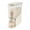 White, variant on UFORU Cereal Storage Container, Rice Dispenser for Kitchen Organization, Slim Grain Storage Container with Push-Button (11 Lbs,Green)