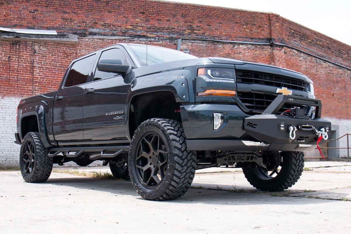 Rough Country 7.5" Lift Kit (fits) 07-13 Chevy Silverado GMC Sierra 1500 4WD