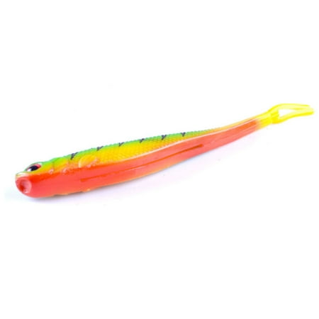 Yatlte Fishing Lures Bass Bait Fishing Baits Paddle Tail Swimbaits Soft Plastic Split Tail Lure Set Soft Plastic Lures Jerkbait for Bass Fishing