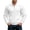 White, variant on Bosfbaoi Quarter Zip Sweatshirts for Men Stand Collar Half Zip Pullover with Kangaroo Pocket Long Sleeve Solid Casual Fleece Tops