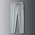 thumbnail image 6 of XIYON Mens Casual Pants Mens Guard Pants Loose Ice Silk Solid Color Sports Leggings Breathable Loose, 6 of 6