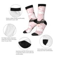 thumbnail image 3 of Vsdgher Swan And Flowers2 Crew Socks for Men & Women, Breathable Casual Athletic Ankle Socks, 3 of 6