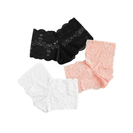 Gvmfive Women Seamless Lace Underwear Boyshorts Panties