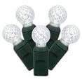 thumbnail image 1 of Vickerman X6G9505 Vickerman 50 Cool White G12 LED Light on Green Wire 25' Christmas Light Strand, 1 of 1