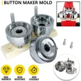 thumbnail image 2 of Badge Punching Die Round Button Mold 25/32/37/44/58/75MM Button Stamp Sets Stencil Inserts Round Die Mold Printing Form Cutting Form Metal Form Stamp Set ,Easy to Use, 2 of 11