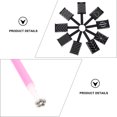 thumbnail image 2 of WORGEOUS 1 set/12pcs Tool de arte de uñas Herramienta Cat Eye Magnet Polpo de uñas Magnet especial, 2 of 8