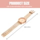 thumbnail image 3 of Reloj de pulsera para mujer, reloj de moda para mujer, reloj ajustable para niñas, reloj de aleación, 3 of 8