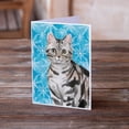 thumbnail image 2 of American Shorthair Winter Snowflake Greeting Cards and Envelopes Pack of 8, 2 of 3