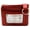 Red, variant on Women Coin Purse ID Holder Leather Wallets Pouch Card Cash Zip Bag Key Chain - J621