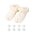 thumbnail image 4 of Dsscvnef Shoes With Warm Inner and Removable and Washable Slippers Inner With Holes Inner With Winter Inner Shoe Cover Exercise Bike Pedal Rtl10266bk, 4 of 6