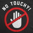thumbnail image 2 of Maternity No Touchy Pregnancy T Shirt Funny Baby Bump Tee, 2 of 9