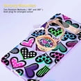 thumbnail image 2 of CASEFIV for Google Pixel 8 Pro 5G Case,Heavy Duty with Rotation Ring Magnetic Car Mount Full Body Shockproof Rugged Protection Slim Phone Cover,Rainbow Hearts, 2 of 8