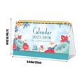 thumbnail image 2 of dajkiuy 2025-2026 Mini Desk Stand Calendar, Small Desktop Calendar Jan.2025 to Jun.2026 Standing Flip Mini Calendar 2025 2026 Monthly Schedule for Office Home Classroom, 2 of 6