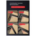 thumbnail image 2 of Multi-Angle Measuring Ruler-High Quality Professional Measuring Tool, Universal Combination Angle, 45/90 Degree, 2 of 5
