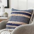 thumbnail image 2 of Hauteloom Labrador Decorative Throw Pillow - Sofa Couch Cushion Cover - Navy, 2 of 4
