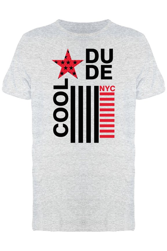New York Cool Dude Nyc Graphic Tee Men's -Image by Shutterstock