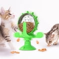 thumbnail image 3 of Pet Toys,Interactive Cat Toy, Cat Treat Toy Feeder Toy, Interactive Teasing Cat Toy with Bell 360° Rotating Treat Dispenser Suction Cup, Interactive Slow Feeder Toy for Cats/dogs, 3 of 6