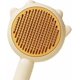thumbnail image 3 of 2-Pack Pet Hair Brush for Cats, Yellow Dewetting Brush for Loose Hair Removal, 3 of 5