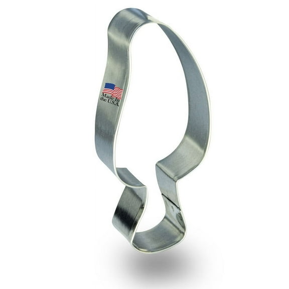 Foose Brand Morel Mushroom Cookie Cutter 4 in B0994, Tin Plate Steel, Handmade in USA