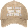 thumbnail image 1 of IDK I Just Take The Pictures Hats for Men Radiology X-Ray Tech Baseball Hats for Women, 1 of 6