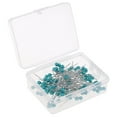 thumbnail image 1 of STARTIST 100pcs Multicolor Pearlized Head Pins for DIY Jewelry Components Azure, 1 of 9