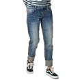 thumbnail image 2 of Carve Designs Carson Boyfriend Jeans for Women - Mid-Rise & Relaxed Fit Favorite Fade 2, 2 of 4